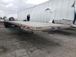 Salvage trucks for sale at Dyer, IN auction: 2023 East Manufacturing Flatbd TRL
