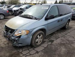Salvage cars for sale at Woodburn, OR auction: 2005 Dodge Grand Caravan SE
