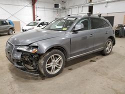 Salvage cars for sale from Copart Center Rutland, VT: 2013 Audi Q5 Premium Plus