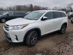 2019 Toyota Highlander LE en venta en Chalfont, PA