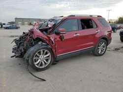 Vehiculos salvage en venta de Copart Wilmer, TX: 2013 Ford Explorer Limited