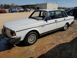 Volvo 244 DL salvage cars for sale: 1986 Volvo 244 DL