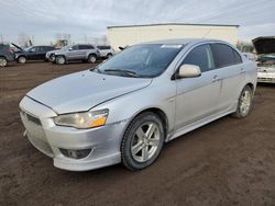 Salvage cars for sale from Copart Rocky View County, AB: 2008 Mitsubishi Lancer GTS