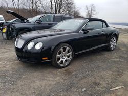 Salvage cars for sale at Marlboro, NY auction: 2009 Bentley Continental GTC