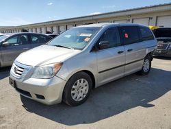 Salvage cars for sale at Louisville, KY auction: 2008 Honda Odyssey LX