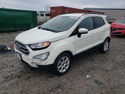 Salvage cars for sale at Hueytown, AL auction: 2021 Ford Ecosport SE