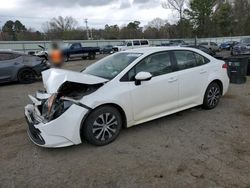 Toyota salvage cars for sale: 2022 Toyota Corolla LE