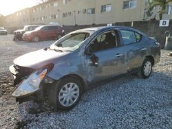 Salvage cars for sale from Copart Opa Locka, FL: 2017 Nissan Versa S