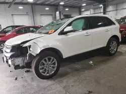 Salvage cars for sale from Copart Ham Lake, MN: 2012 Ford Edge Limited