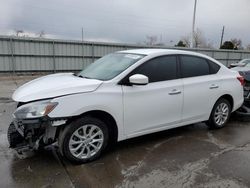 Salvage cars for sale at Littleton, CO auction: 2019 Nissan Sentra S