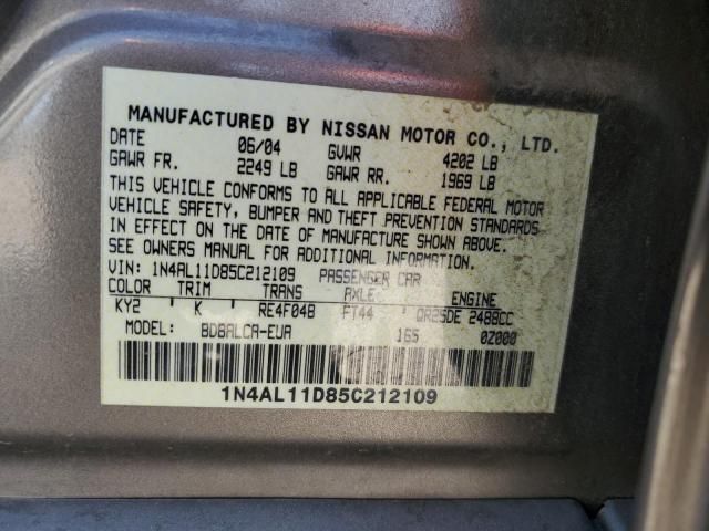 2005 Nissan Altima S