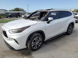 Salvage cars for sale from Copart Orlando, FL: 2023 Toyota Highlander L