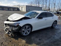 Acura TLX salvage cars for sale: 2021 Acura TLX Advance