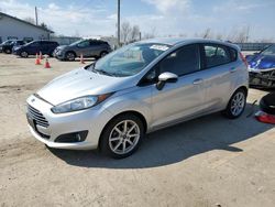 Salvage cars for sale from Copart Pekin, IL: 2015 Ford Fiesta SE