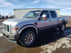 Salvage trucks for sale at Rocky View County, AB auction: 2009 Ford F350 Super Duty