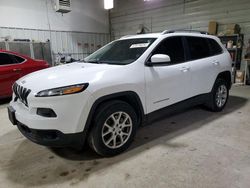 Jeep Cherokee Latitude salvage cars for sale: 2016 Jeep Cherokee Latitude