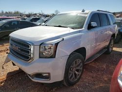 Salvage cars for sale from Copart Oklahoma City, OK: 2018 GMC Yukon SLE
