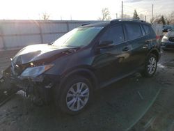 Salvage cars for sale from Copart Lansing, MI: 2013 Toyota Rav4 Limited
