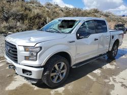 Salvage cars for sale at Reno, NV auction: 2016 Ford F150 Supercrew