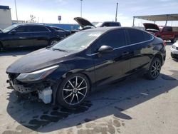 Salvage cars for sale from Copart Anthony, TX: 2018 Chevrolet Cruze LT