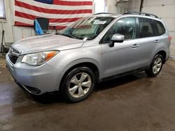 Salvage cars for sale from Copart Lyman, ME: 2015 Subaru Forester 2.5I Premium