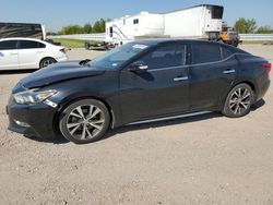 Salvage cars for sale from Copart Houston, TX: 2016 Nissan Maxima 3.5S