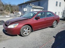 Salvage cars for sale from Copart York Haven, PA: 2004 Honda Accord EX