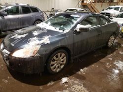 Honda Accord salvage cars for sale: 2006 Honda Accord EX