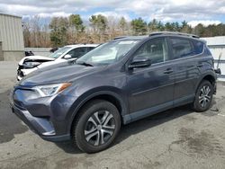 Salvage cars for sale from Copart Exeter, RI: 2017 Toyota Rav4 LE