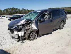 Toyota salvage cars for sale: 2021 Toyota Sienna LE