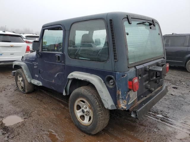 2001 Jeep Wrangler / TJ Sport