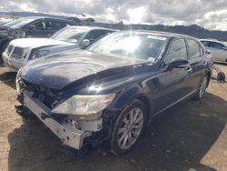 Salvage cars for sale at San Martin, CA auction: 2011 Lexus LS 460