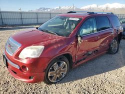 Salvage cars for sale at Magna, UT auction: 2012 GMC Acadia Denali