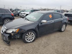 Salvage cars for sale at Indianapolis, IN auction: 2013 Chrysler 200 Limited