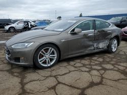 Tesla salvage cars for sale: 2015 Tesla Model S 85D