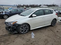 Salvage cars for sale from Copart Pennsburg, PA: 2017 Toyota Corolla IM