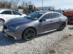 Acura tlx salvage cars for sale: 2020 Acura TLX Technology