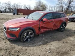 Salvage cars for sale from Copart Baltimore, MD: 2021 Volvo V60 Cross Country T5 Momentum