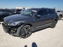 Salvage cars for sale at Haslet, TX auction: 2022 Volkswagen Tiguan SEL R-Line
