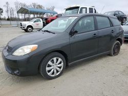 Salvage cars for sale at Spartanburg, SC auction: 2005 Toyota Corolla Matrix XR