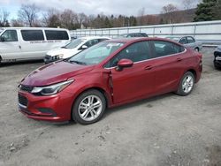 Salvage cars for sale from Copart Grantville, PA: 2017 Chevrolet Cruze LT