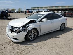 Salvage cars for sale from Copart Houston, TX: 2013 Hyundai Azera