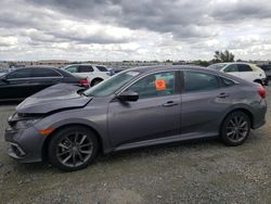 Salvage cars for sale from Copart Antelope, CA: 2019 Honda Civic EX