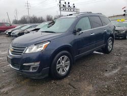 Salvage cars for sale at Columbus, OH auction: 2015 Chevrolet Traverse LT