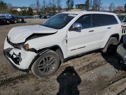 Salvage cars for sale at Finksburg, MD auction: 2018 Jeep Grand Cherokee Limited