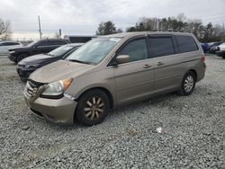 Salvage cars for sale at Mebane, NC auction: 2009 Honda Odyssey EXL