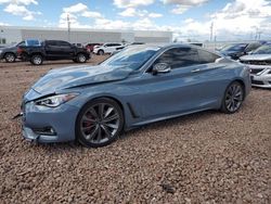 Salvage cars for sale from Copart Phoenix, AZ: 2022 Infiniti Q60 RED Sport 400