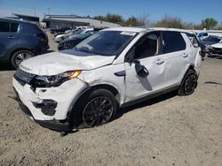 Salvage cars for sale from Copart Sacramento, CA: 2017 Land Rover Discovery Sport HSE
