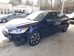 Honda salvage cars for sale: 2017 Honda Accord EX