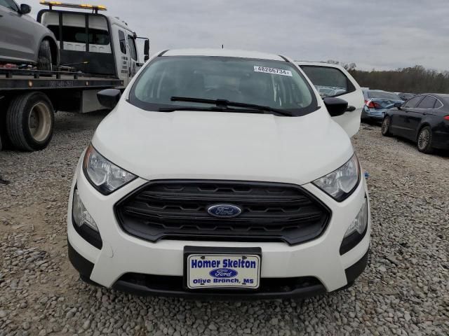 2018 Ford Ecosport S